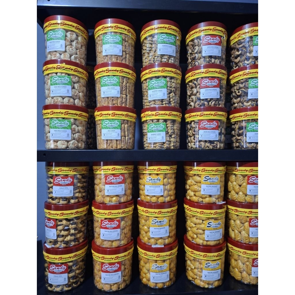 Sandy cookies kemasan repack / kue lebaran