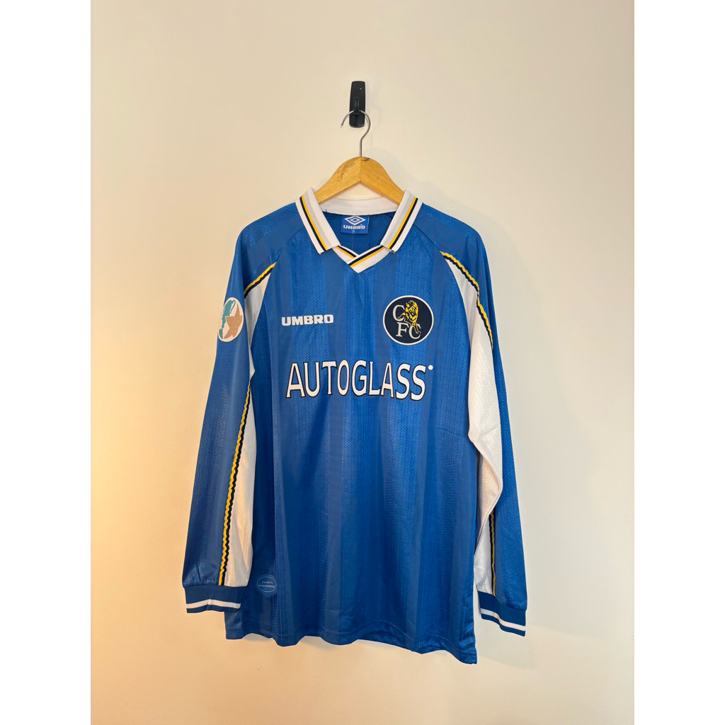 Jersey Long Sleeve Chelsea Home 1998–1999 ZOLA 25 – Size XL