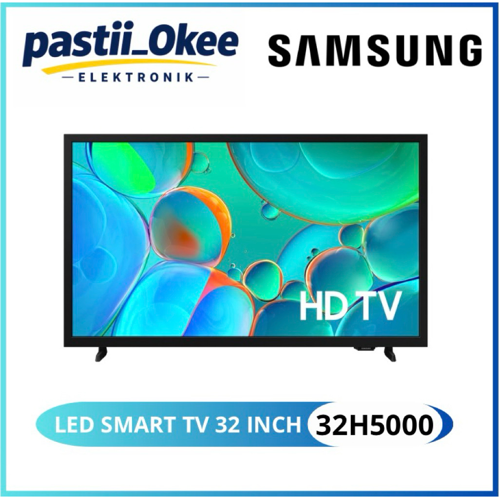 Samsung H5000 Smart TV 32 Inch HD Ready dengan Desain Slim dan Suara Dolby