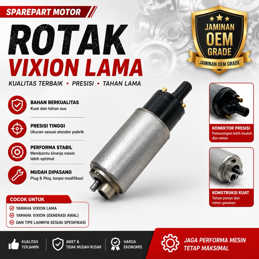 ROTAK YAMAHA VIXION LAMA