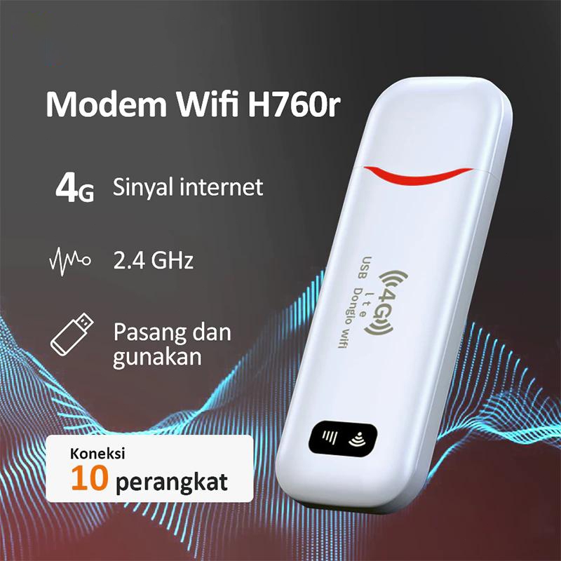 Modem WIFI USB 4G Dukungan Semua Operator Kartu SIM 150 Mbps Modem USB Mifi