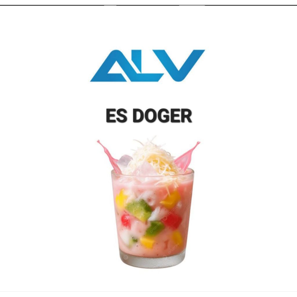 ALV Es doger perasa aroma makanan/minuman flavor