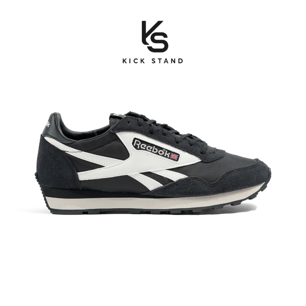 Sepatu Sneakers Pria Reebok Aztec 2 Black White 100231047 Original Bergaransi