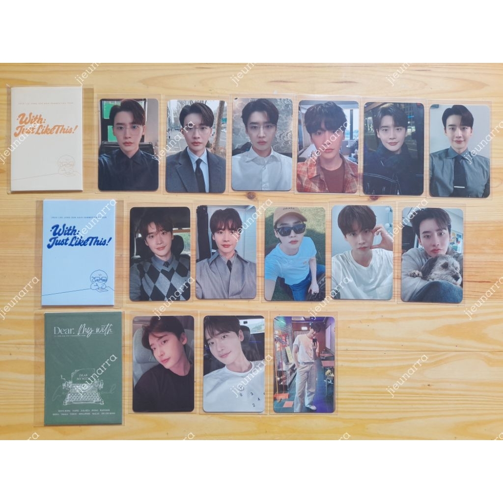 (Take All) Lee Jong Suk Official Photocard - PC Merchandise Fan Meeting