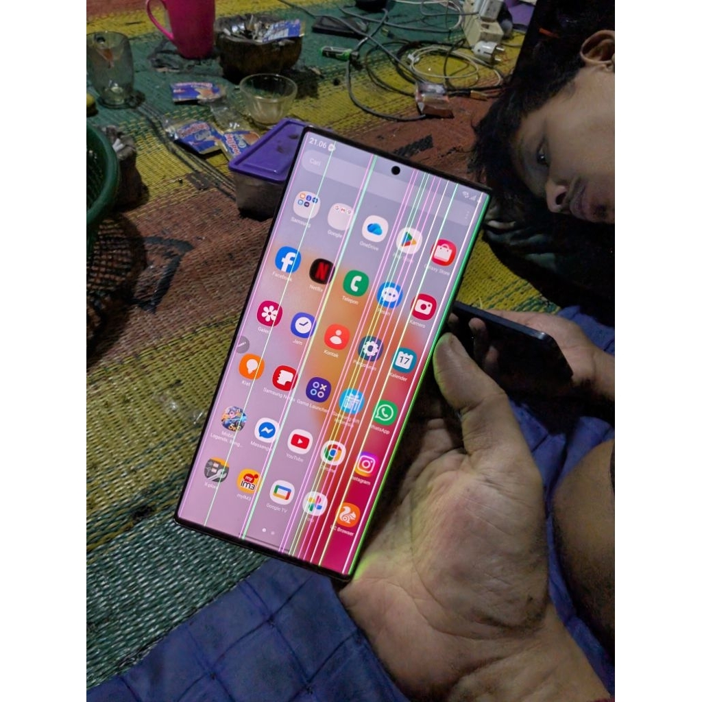 lcd samsung note 20 ultra