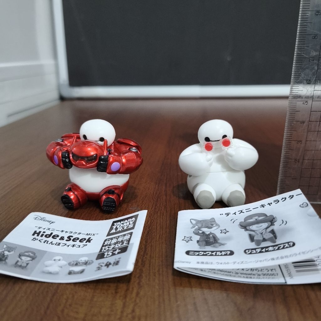 Baymax Action Figure Hide & Seek Gachapon Original Japan