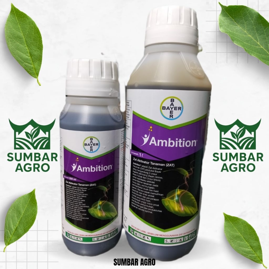 AMBITION REPACK 100ML - 200ML || asam amino ambition bayer [kemasan ulang]