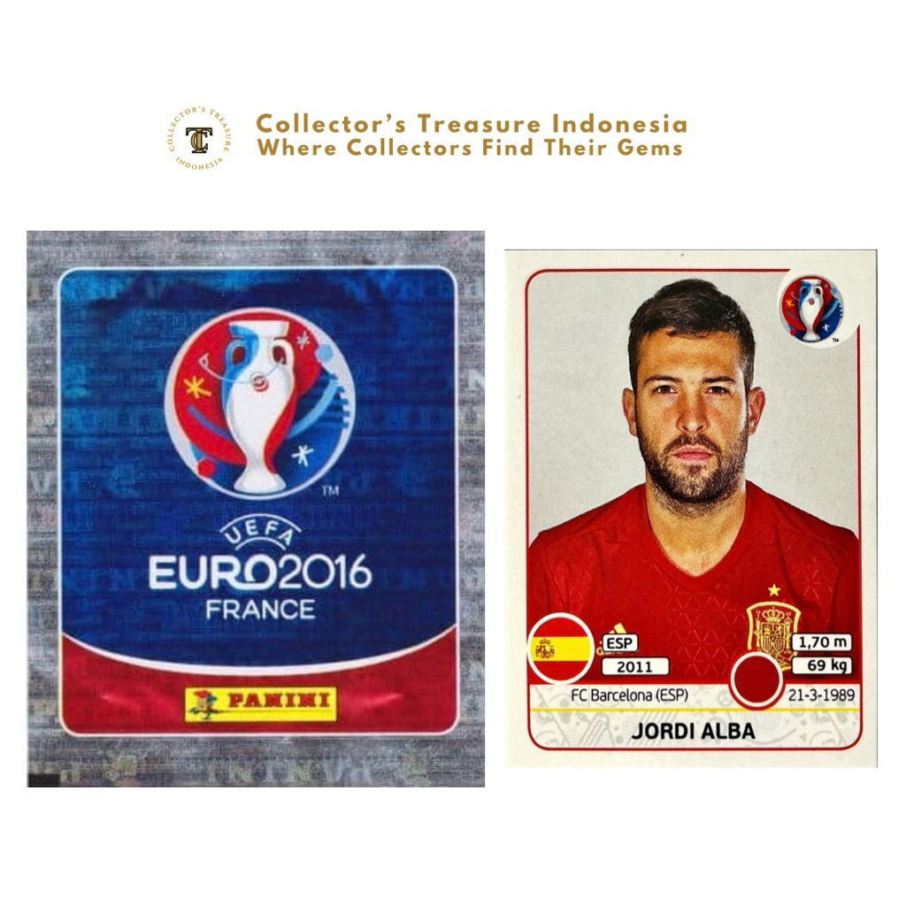 Panini UEFA EURO 2016 France Sticker (Per Piece) - Collector's Treasure Indonesia