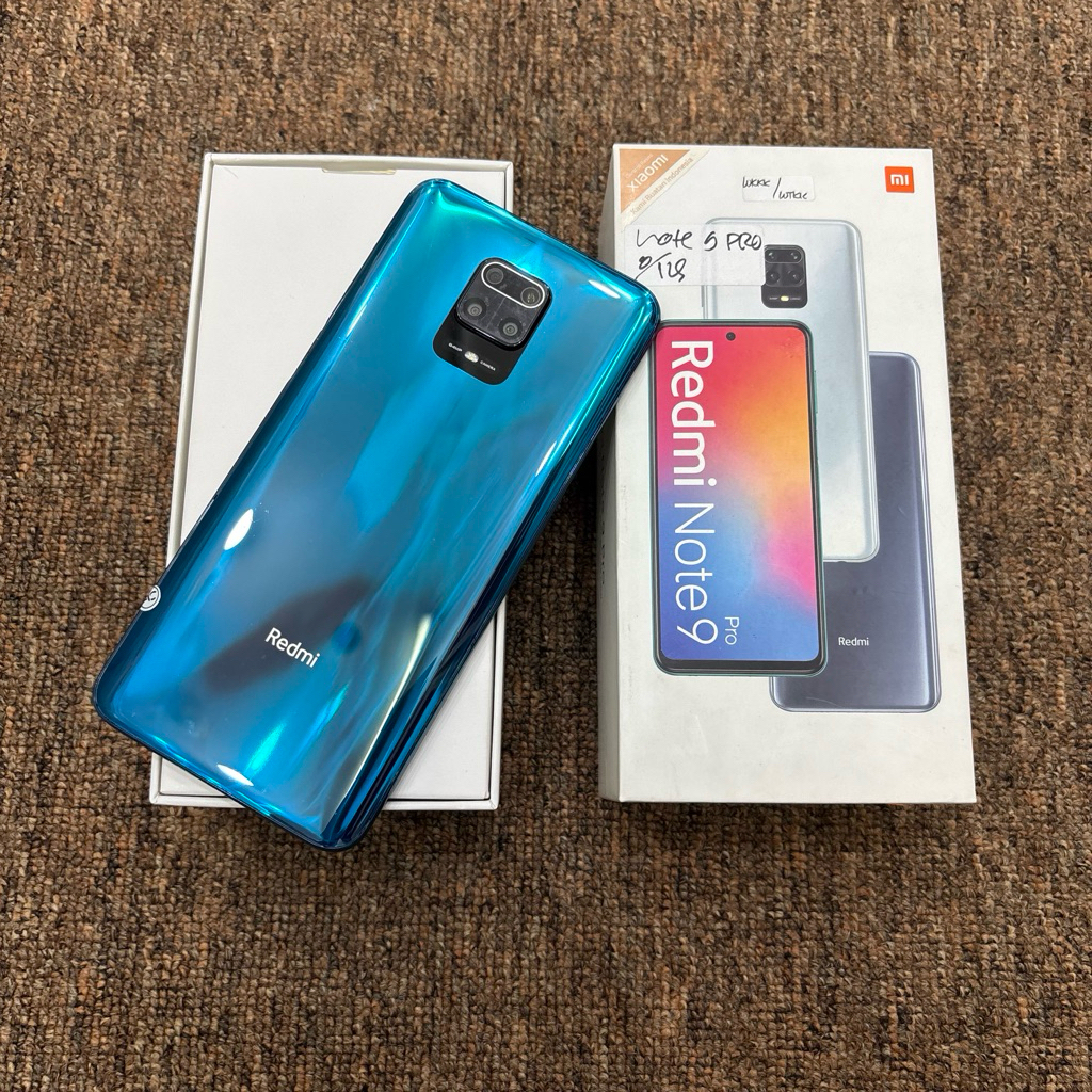 redmi note 9pro 8/128gb second resmi origina