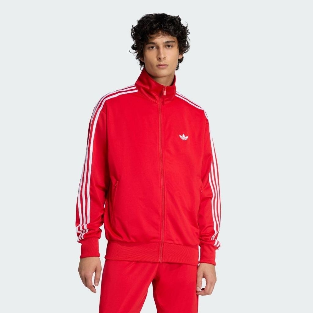 Jaket Adidas Firebird Tracktop Red Better Scarlet Size XL Euro / PxL 74x65 100% Original