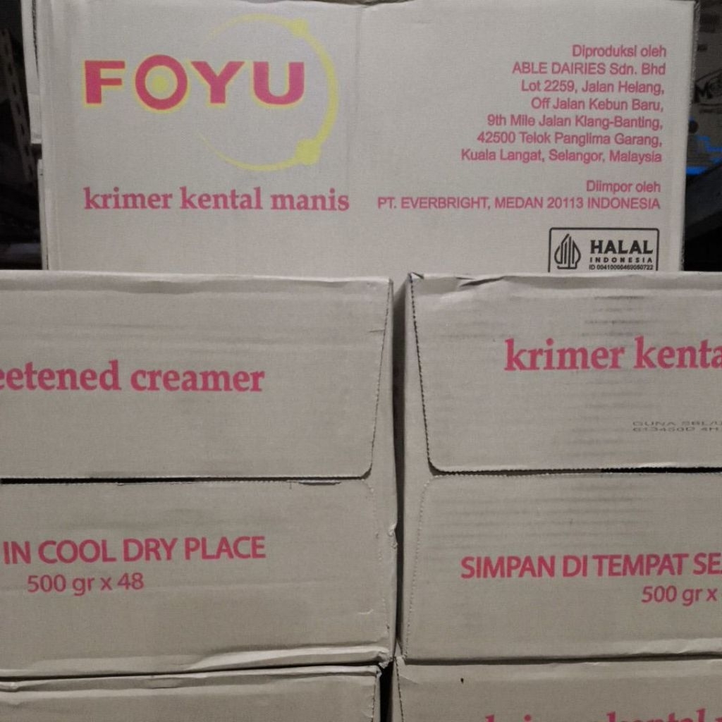 SKM Foyu 500g / Susu Foyu Kaleng 1 Dus