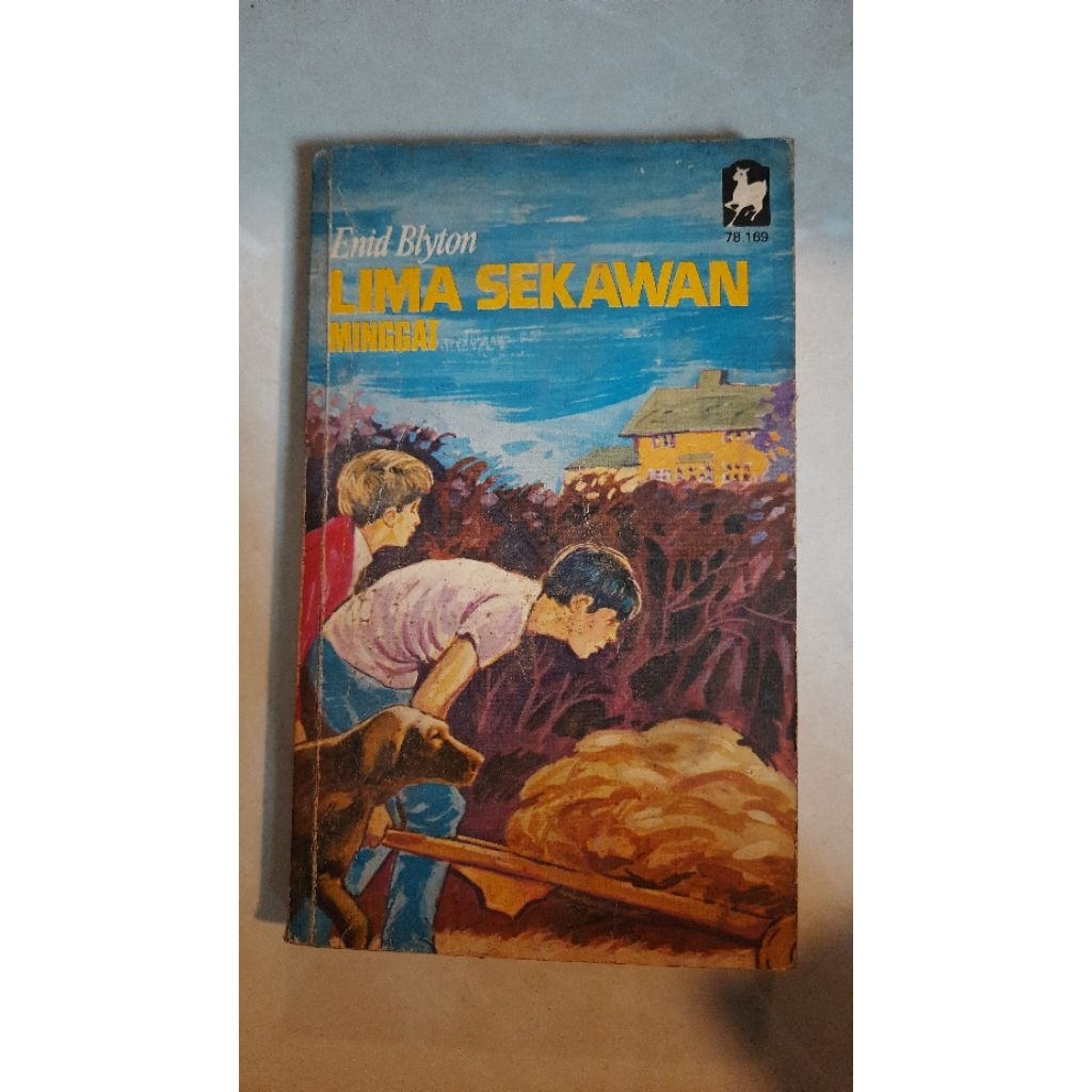 Novel Lima Sekawan 'Minggat' Enid Blyton bekas