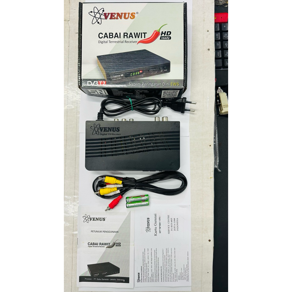 RECEIVER / STB VENUS NEW CABAI RAWIT SNI POSTEL