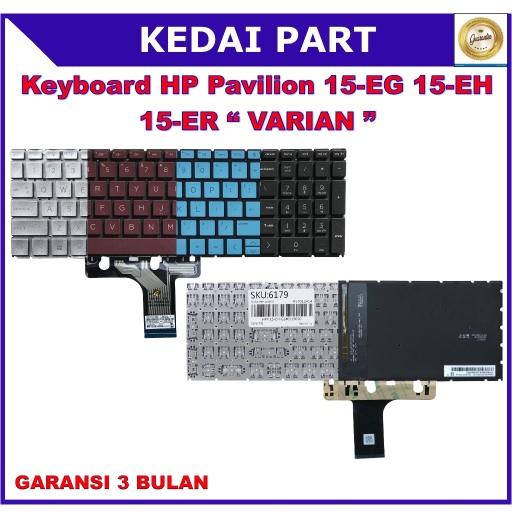 Keyboard HP Pavilion 15-EG 15-EG0000 15-EG1000 15-EG2000 15-EH0000 15-EH1000 Backlight