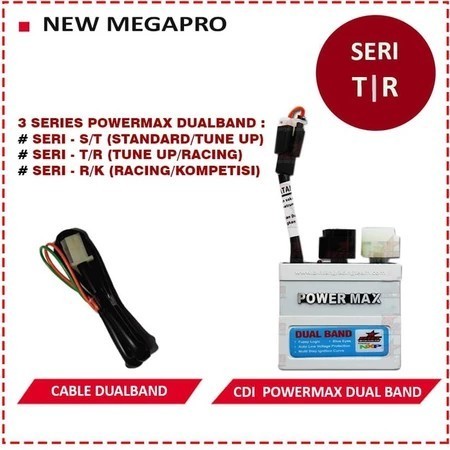 CDI POWERMAX BRT NEW MEGAPRO Karbu Karburator CDI HYPERBAND DUALBAND BRT