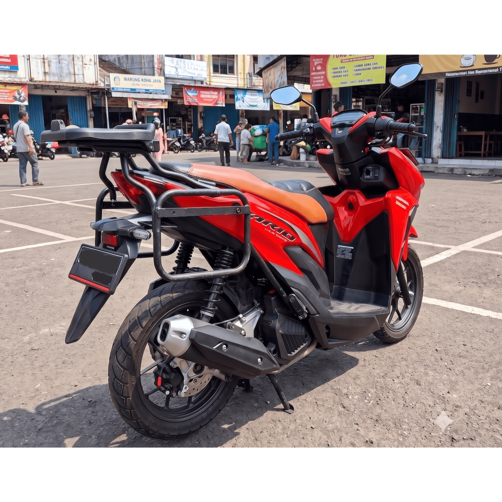 ARM CUSTOM VARIO 125 150 160 OLD, NEW, STREET DOUBLE SHOCK CAKRAM BELAKANG