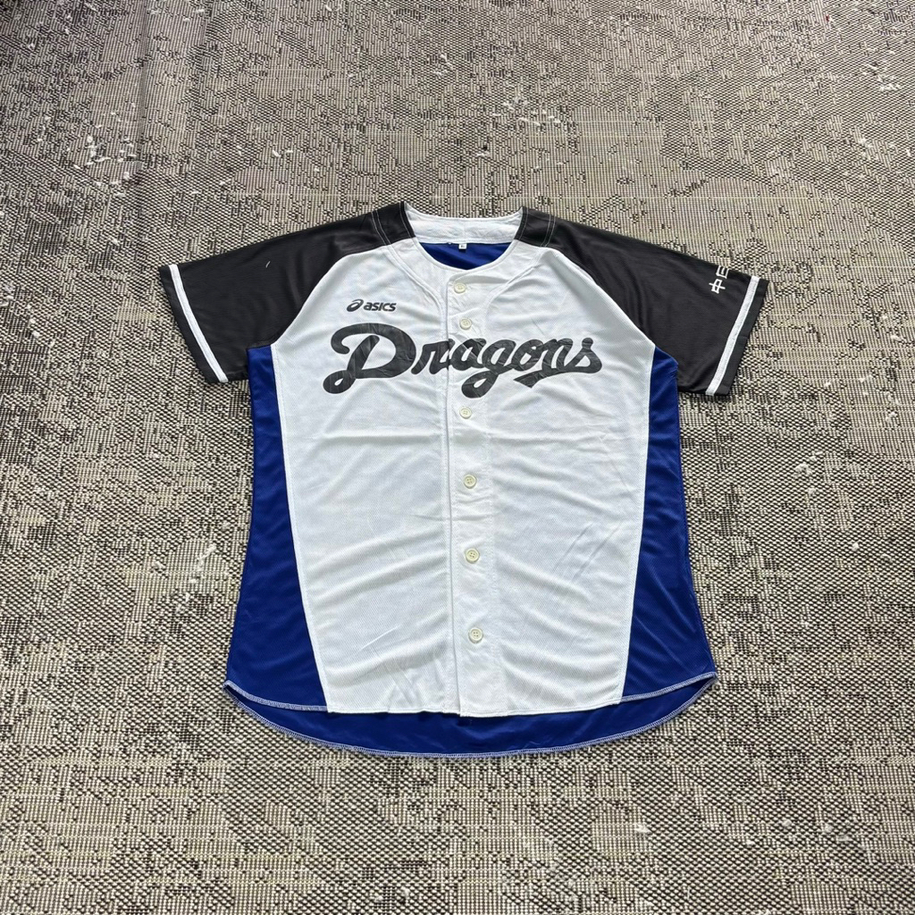 JERSEY BASEBALL ASICS DRAGONS, size L