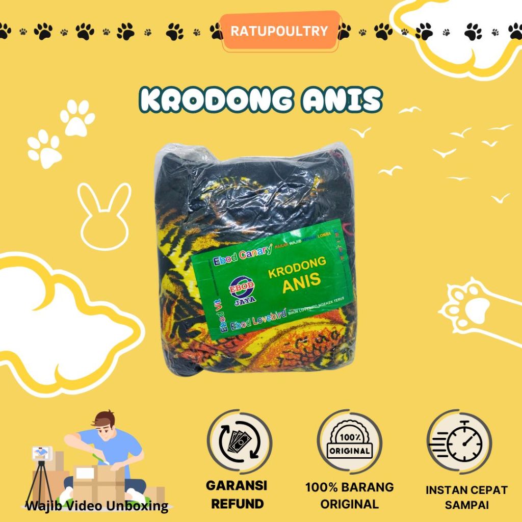 PROMO CUCI GUDANG KRODONG MURAH | KRODONG ANIS EBOD | KRODONG MURAI EBOD | KRODONG 50X65