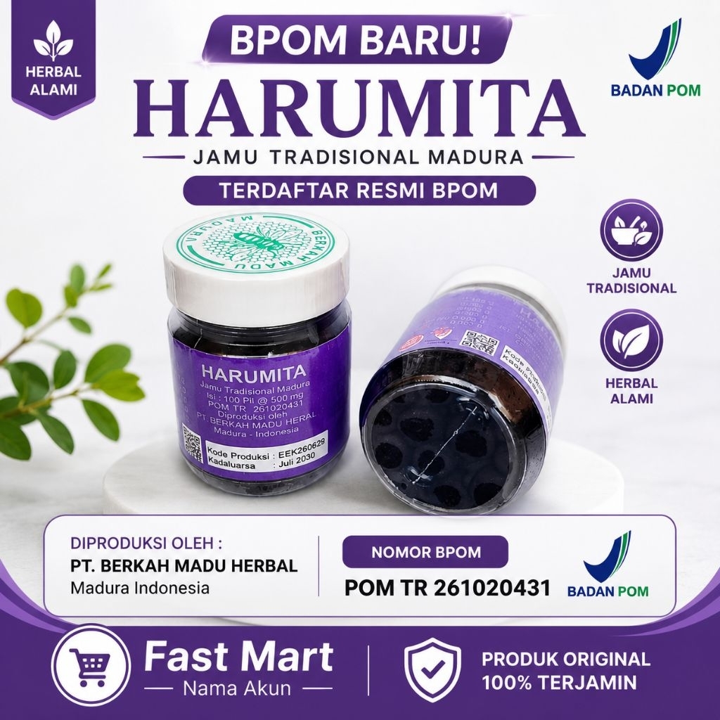 Empot Harumita BPOM  Jamu Tradisional Madura