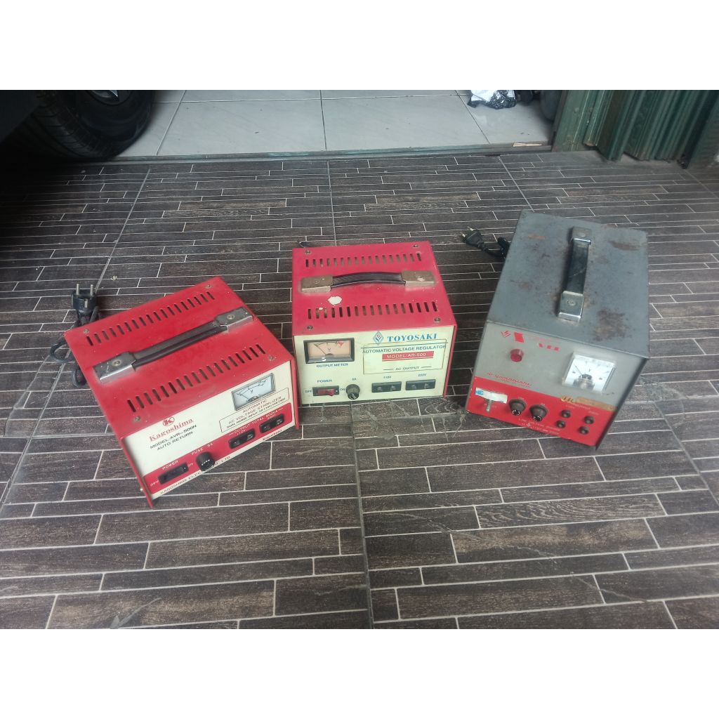 Yamahishi toyosaki kagoshima stavolt stabilizer voltase rumah 220v kondisi bekas seken second