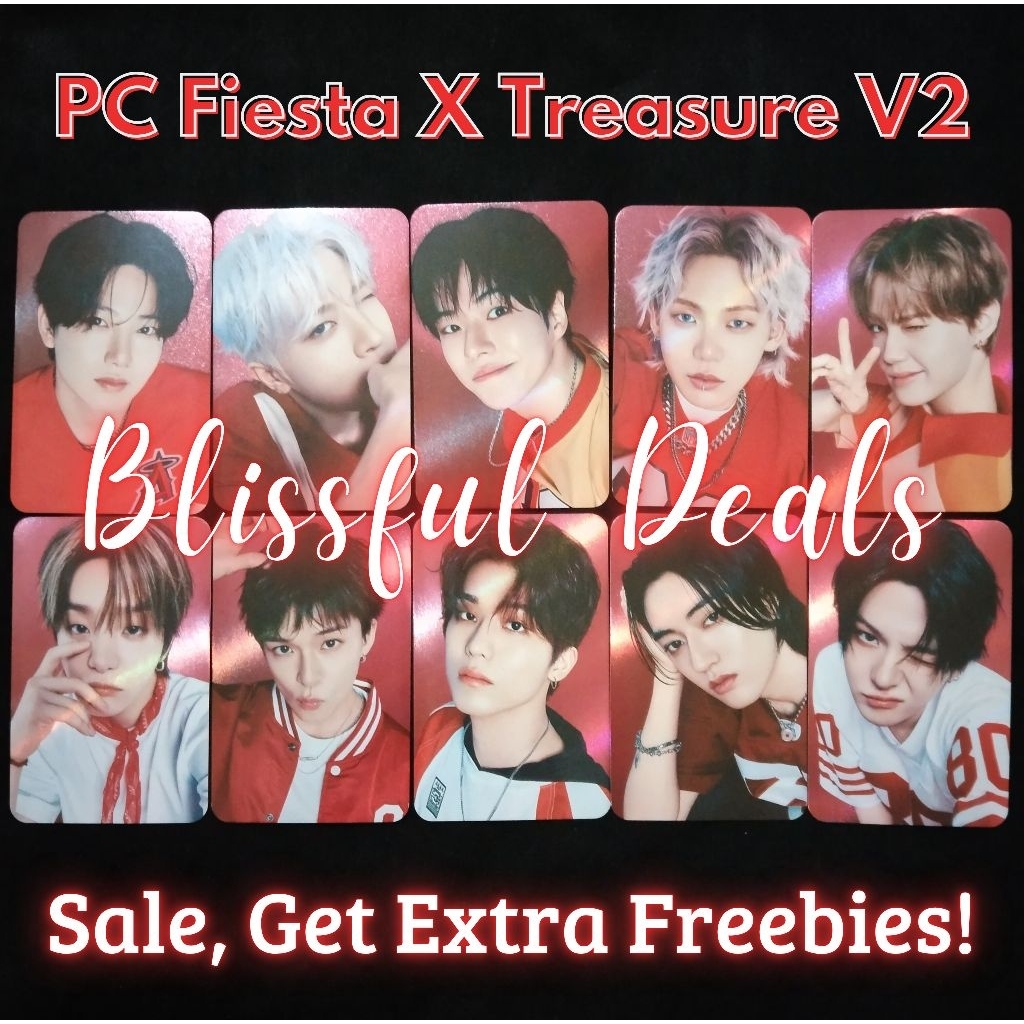 [NEW OFFICIAL] READY ALL MEMBER PC & STANDEE FIESTA X TREASURE BISA PILIH ASAHI, HARUTO, YOSHI, JEON