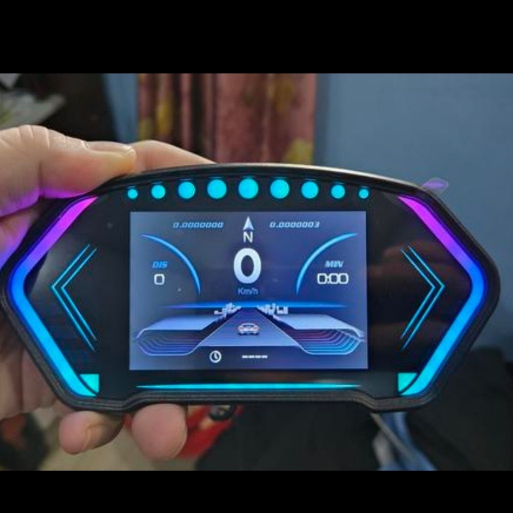 P3 HUD OBD2 + GPS SLOPE Meter 6' Original indikator Mobil OBD Digital - Head Up Display P3