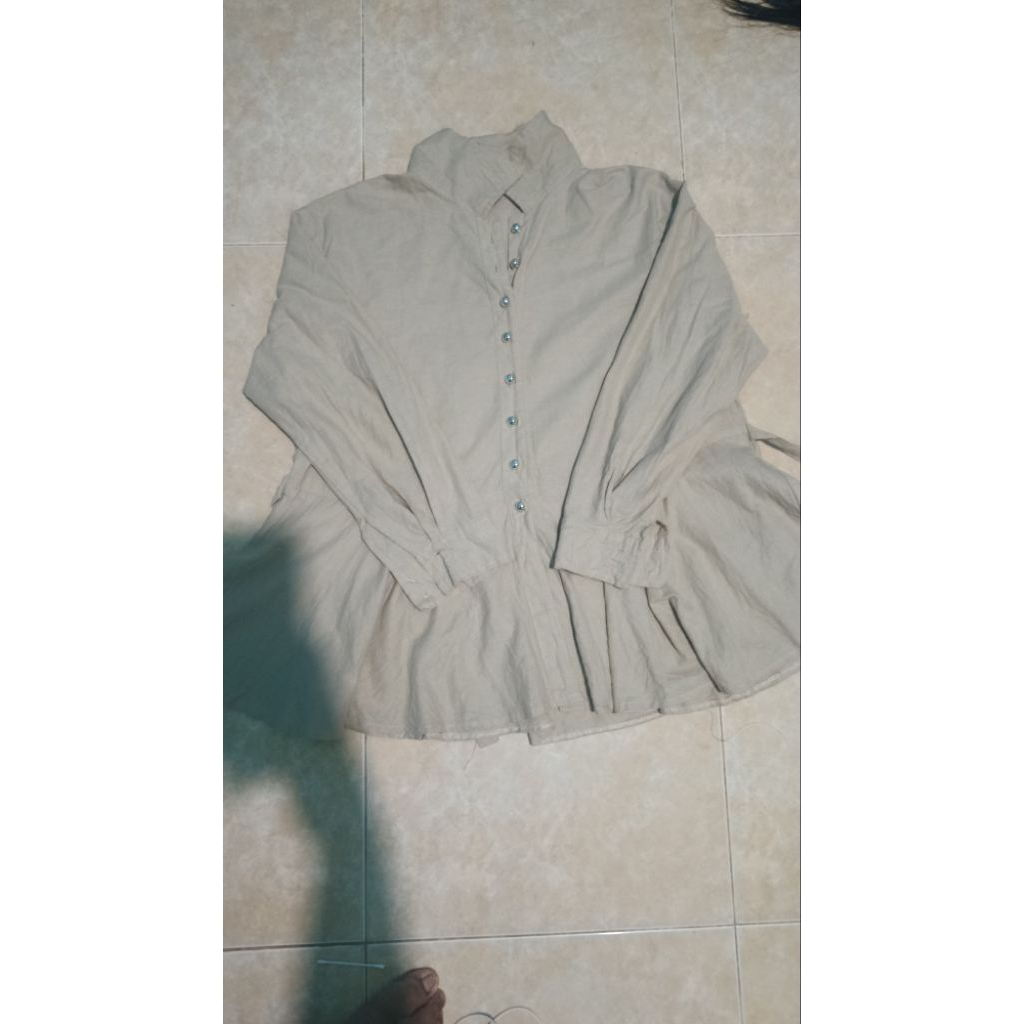 blouse linen premium