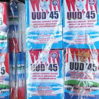 BUKU SAKU UUD 1945 KABINET KERJA TERBARU 2024-2029