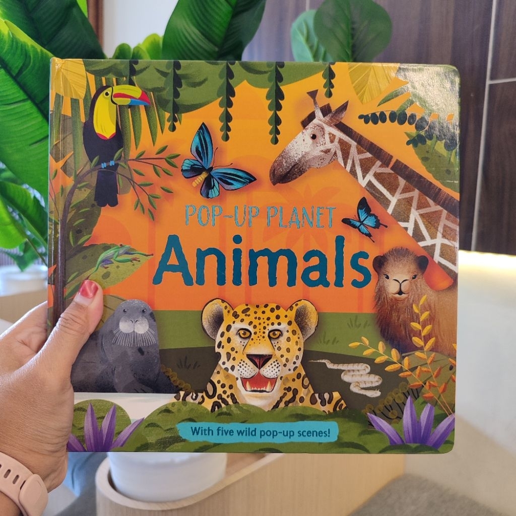 BIG BAD WOLF BOOKS • POP-UP PLANET : ANIMALS - BUKU ANAK BBW IMPORT