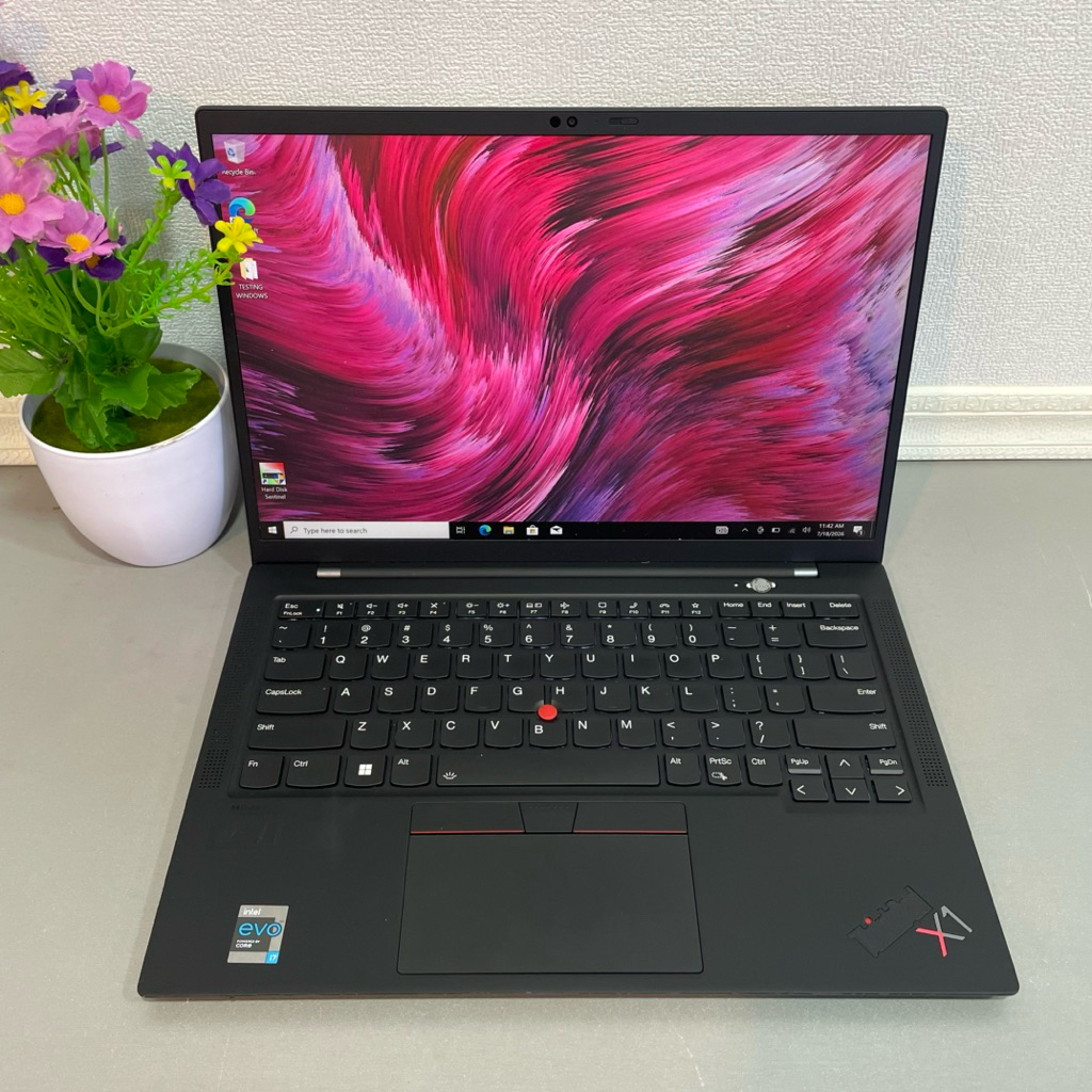 LAPTOP LENOVO THINKPAD X1 CARBON 9TH INTEL CORE I7 GEN 11 RAM 16GB SSD 256GB TOUCHSCREEN