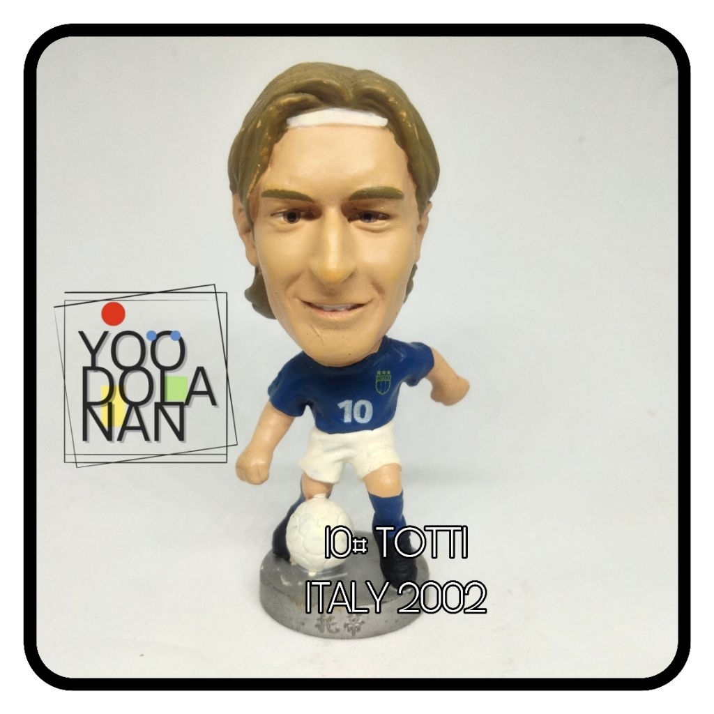 10# TOTTI - ITALY 2002 POCKET SPORT CORINTHIAN FIGURE PEMAIN BOLA