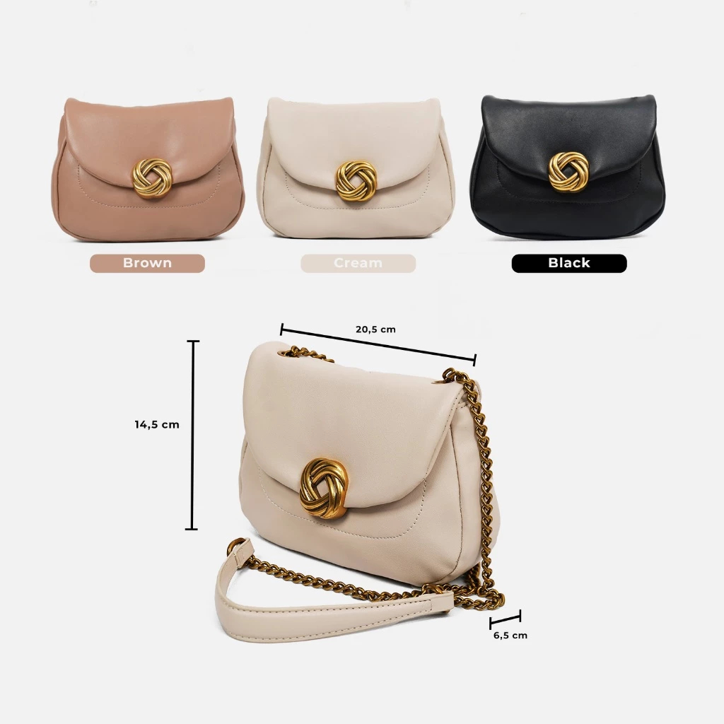 Gabino Tas Wanita Satchel Selempang Casual - G4AB4016