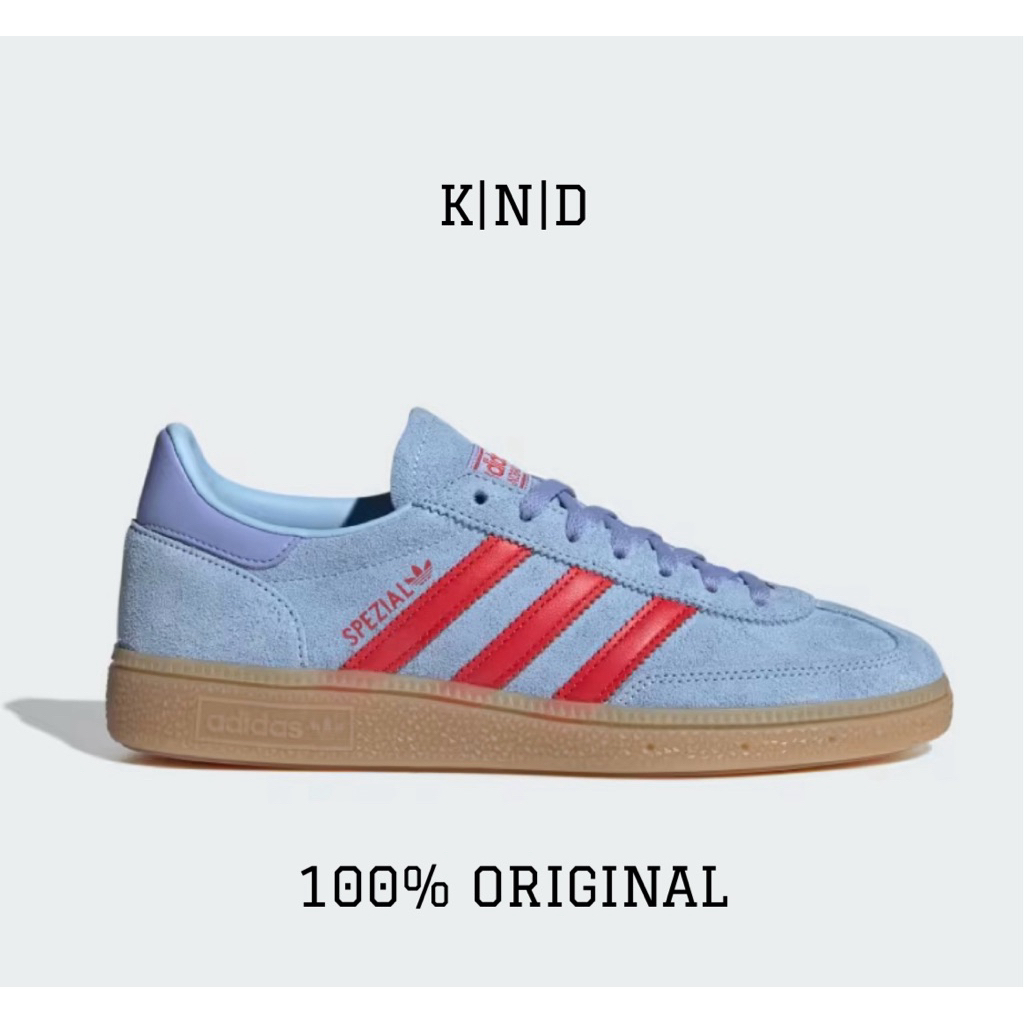 ADIDAS HANDBALL SPEZIAL GLOW BLUE RED BLUE SPARK JR3639 ORIGINAL