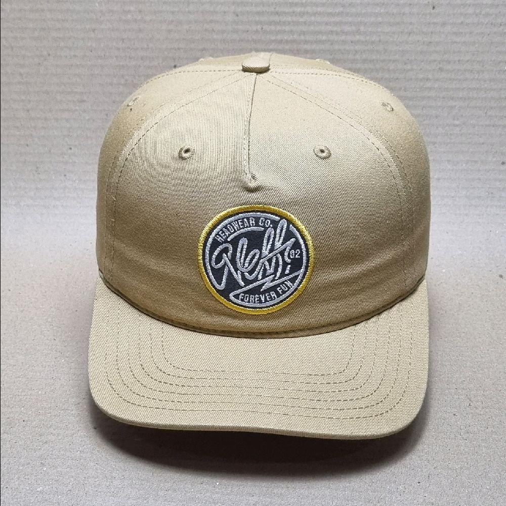 topi neff cream casual snap adjustable