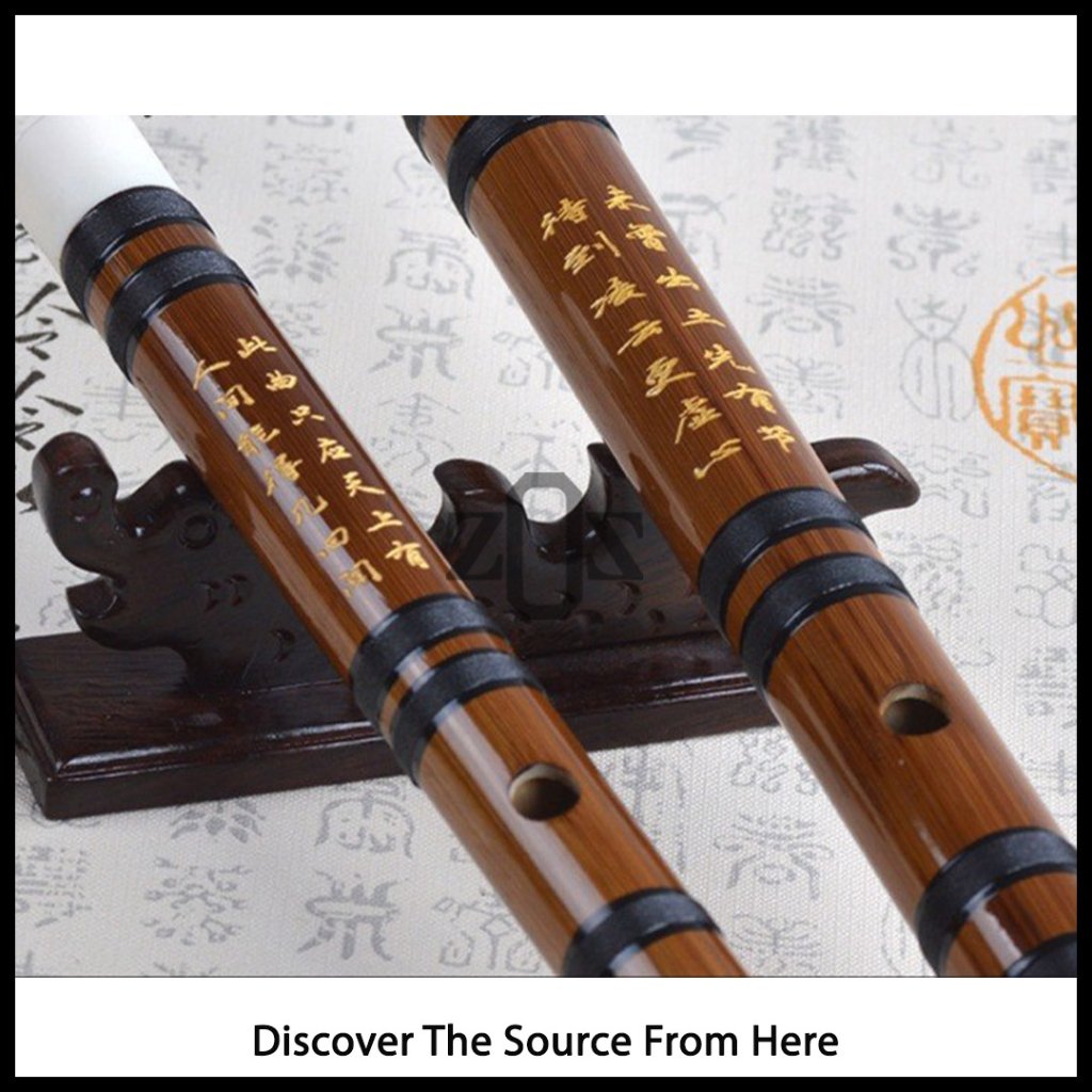 Seruling Suling Flute Bambu Bamboo Dizi Professional Tradisional China Premium