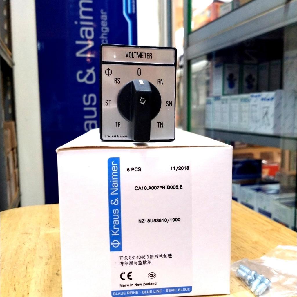 Kraus & Naimer, K&N, Volt Selector Switch 7 Posisi, CA10 A007 Kraus & Naimer, K&N, Volt Selector Swi