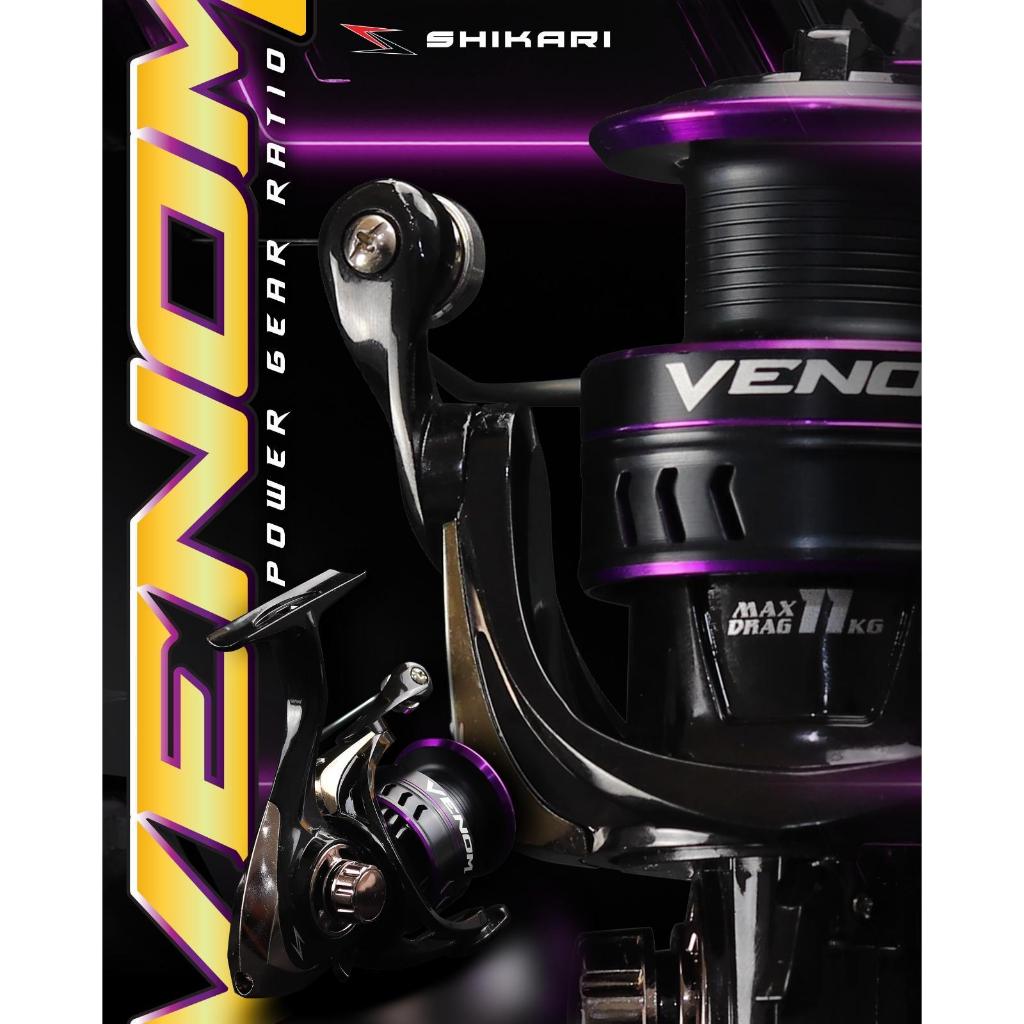 Reel pancing spinning shikari venom Alumunium Spool 1000 / 2000 / 3000