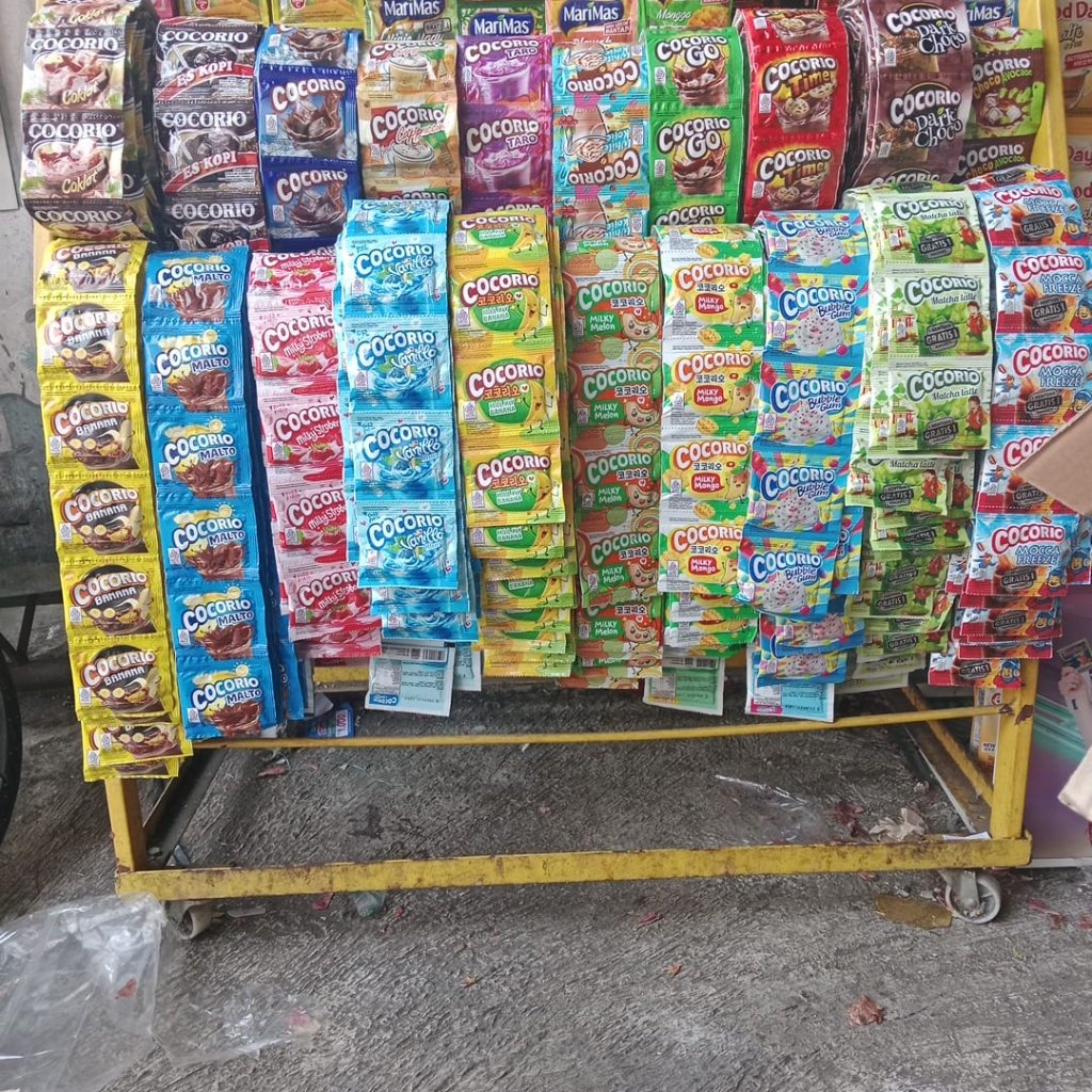 MINUMAN SERBUK INSTAN COCORIO RENCENG ISI 10 BUNGKUS
