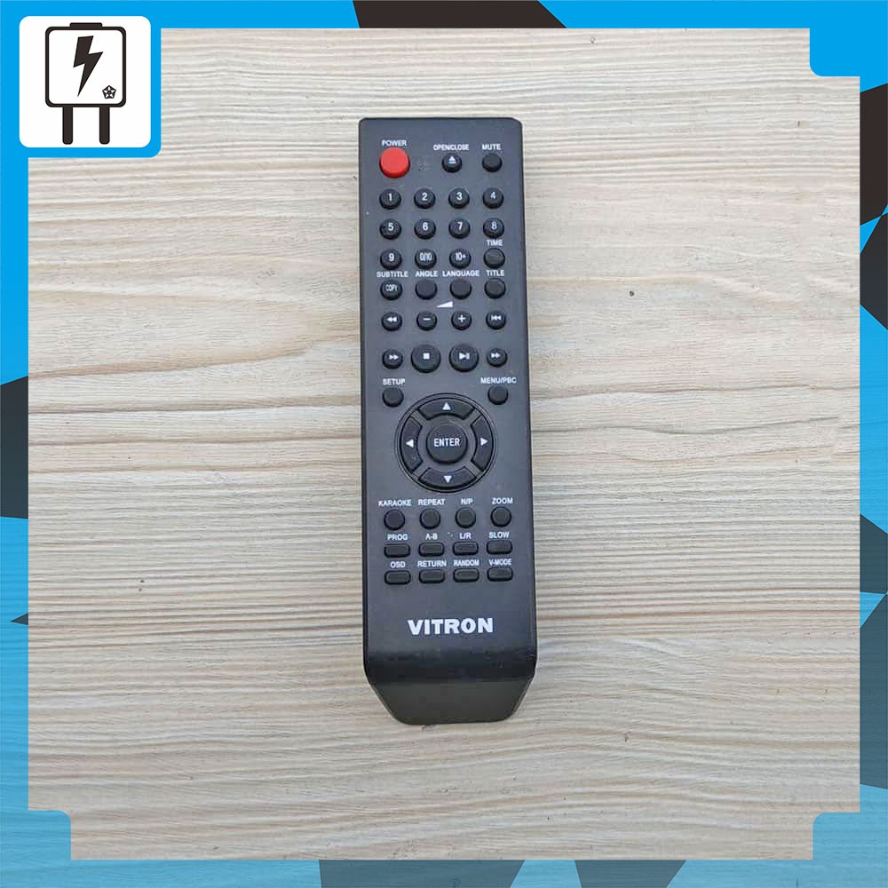 Remote DVD Player Vitron Original Controller CD VCD