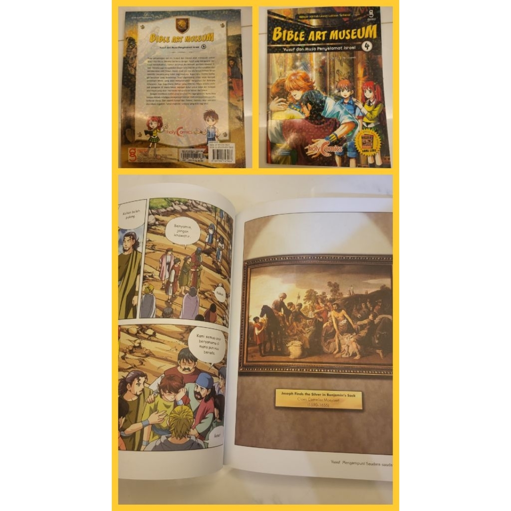 Buku Komik Edukatif Seri Alkitab Bekas Preloved