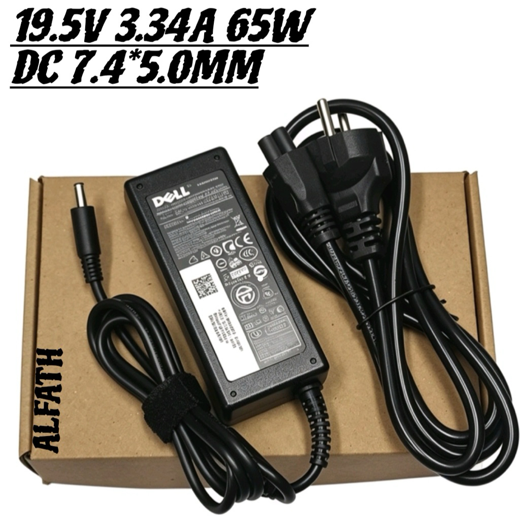 Adaptor Charger Laptop Dell Latitude D400 D410 D500 D505 D510 D520 E4200 E4310 E5400 19.5V 3.34A 65W
