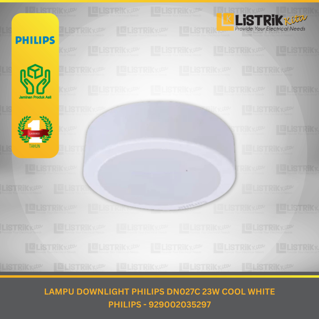 LAMPU DOWNLIGHT PHILIPS DN027C 23W COOL WHITE - 929002035297