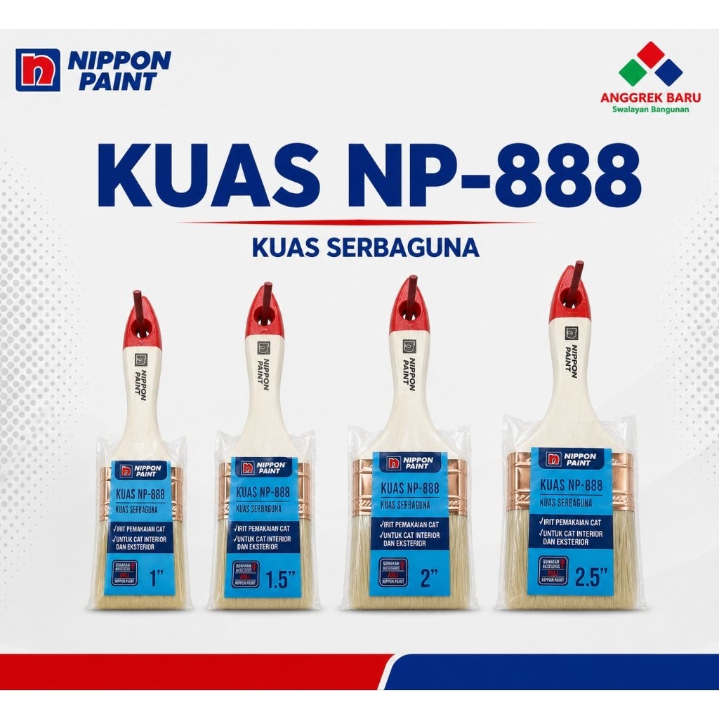 Kuas Cat Nippon Paint NP-888