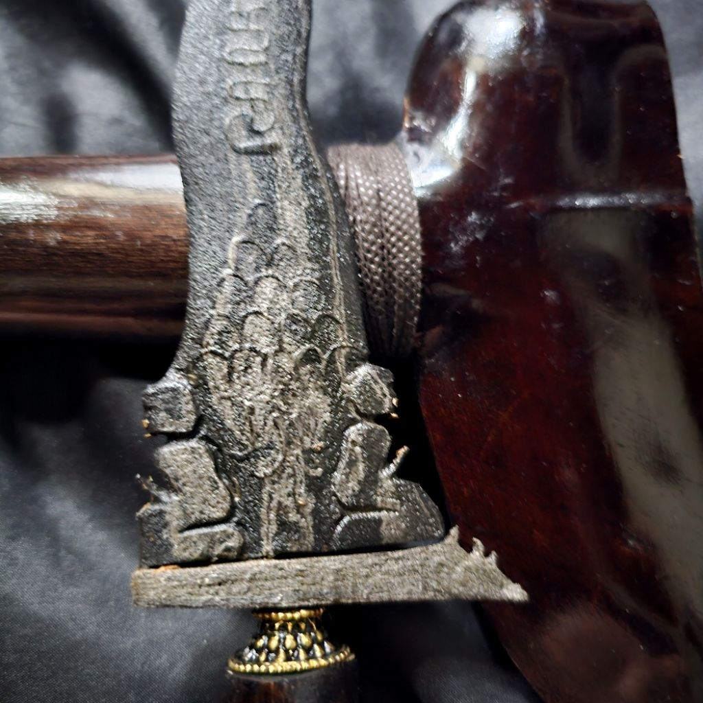 Keris Omyang I Luk 11 Kinatah Aksara Pamor Banyu Mili