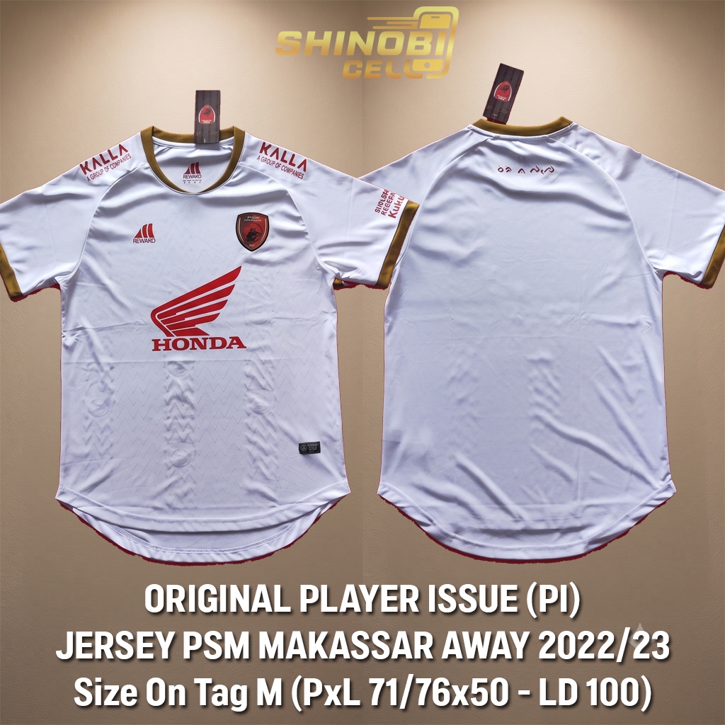 Jersey PSM Makassar Away 2022 / 23 Size M