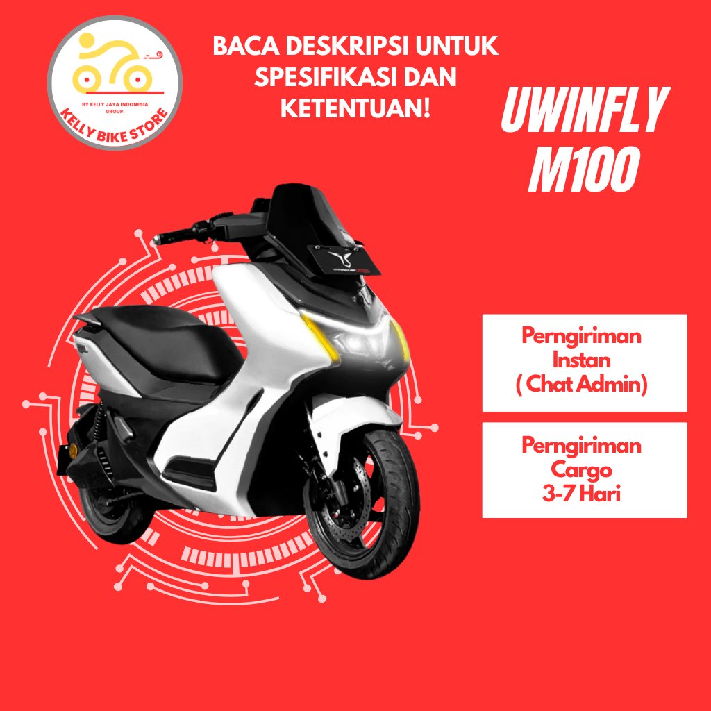 Uwinfly Motor Listrik Tipe M100 (Termasuk Faktur)