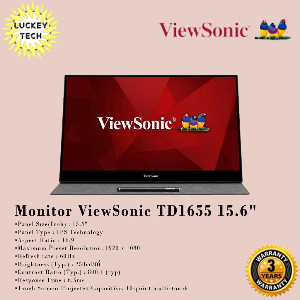 Monitor ViewSonic Portable TD1655 15.6"
