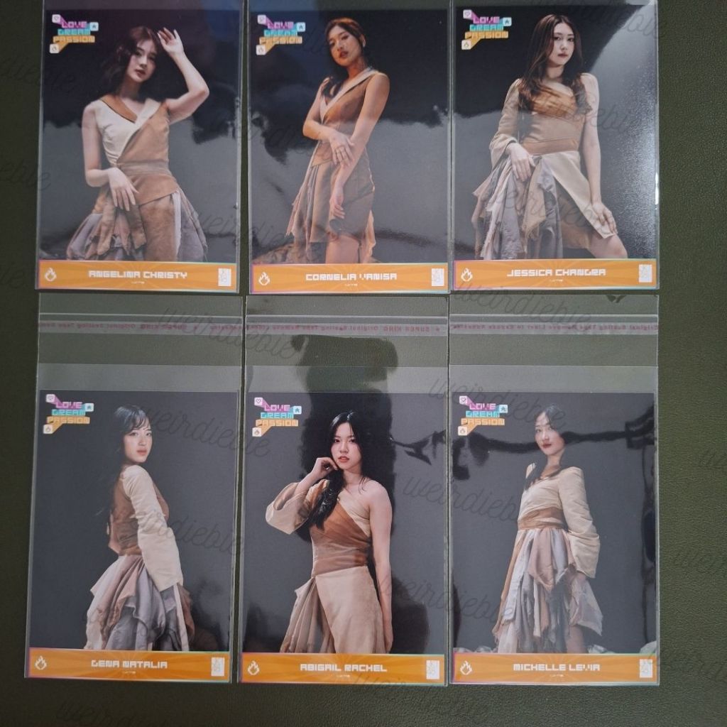 JKT48 OFFICIAL PHOTOPACK PP PERSONAL MEET AND GREET FESTIVAL: LOVE DREAM PASSION TEAM PASSION ANGELI