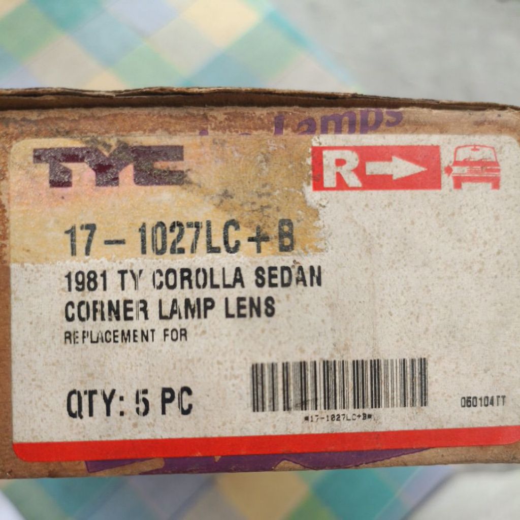 Mika Senja Kanan Toyota Corolla DX 81 TYC