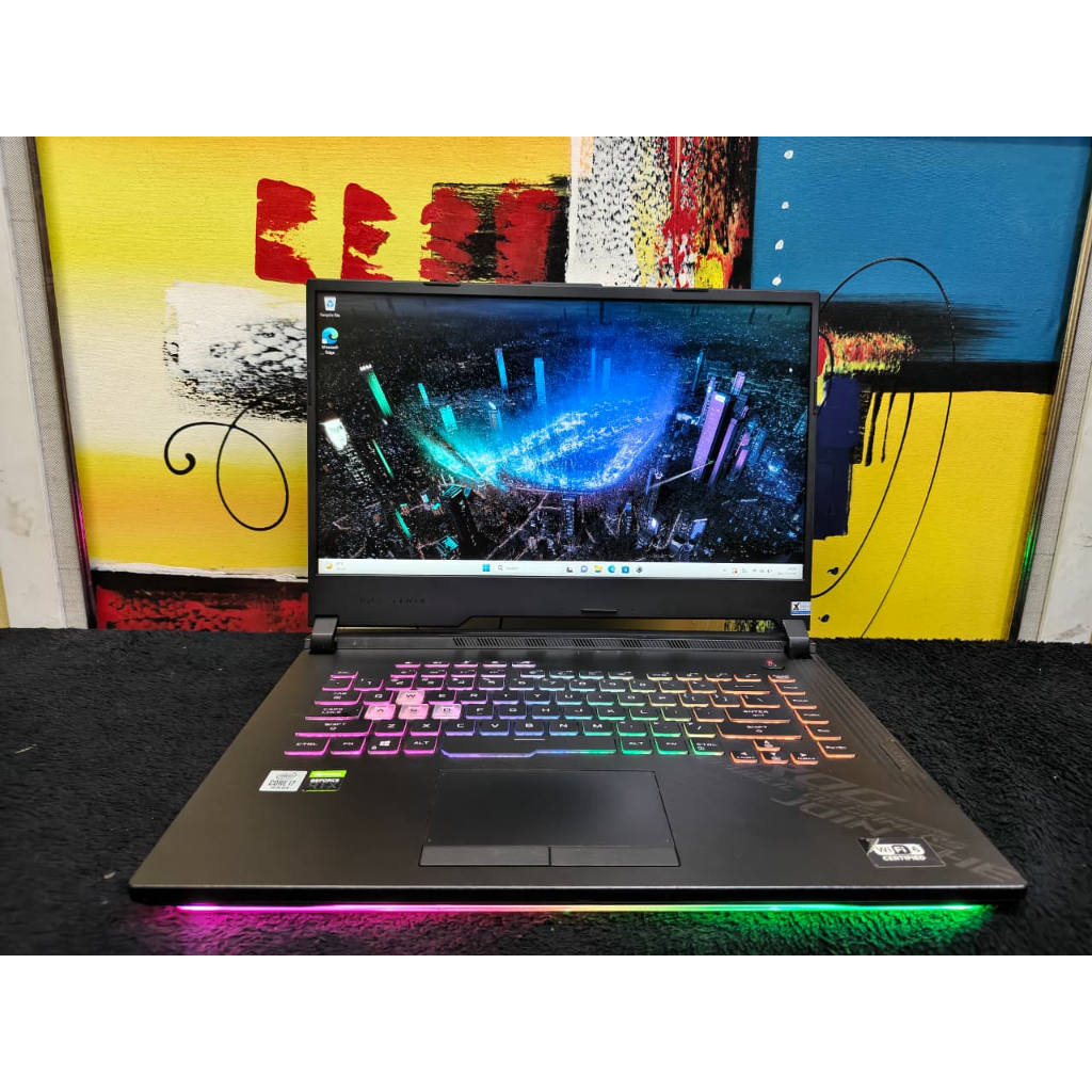 Laptop Gaming Asus G531GW Core i7 Ram 32gb SSD 512 RTX 2070 8gb